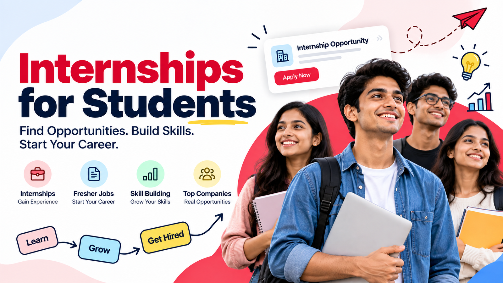Internships for Students on InternRaah